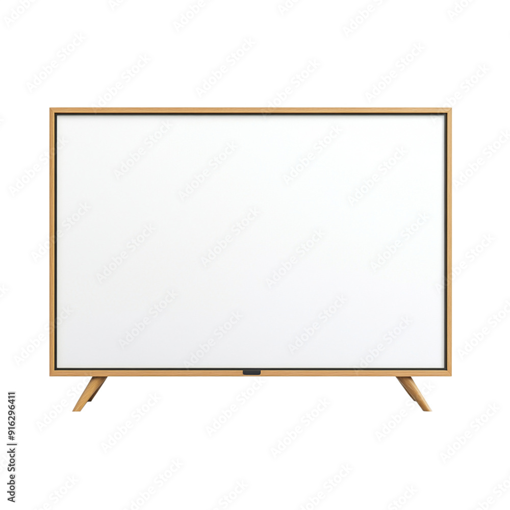 Smart TV isolated on transparent background Smart TV isolated on transparent background
