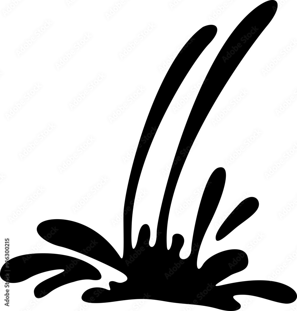 Fototapeta premium water splash symbol