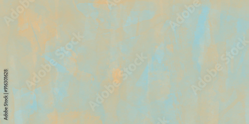 Stylish and beautiful blue and brown watercolor grungy background or texture concept vector design for wallpaper, modern color background with surface watercolor luxury illustration for design.