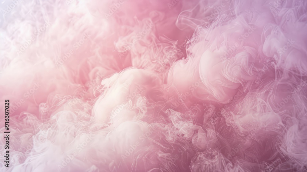 abstract background in the form of clouds of multi-colored volumetric smoke