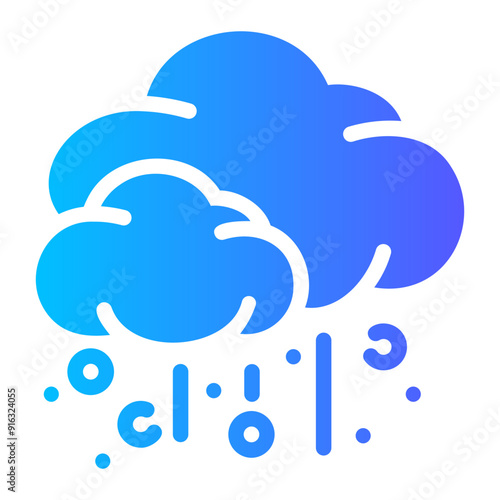 hail Gradient icon