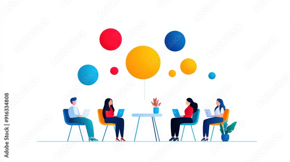 meeting with a wide range of attendees who are interpreters meeting with a wide range of attendees who are interpreters