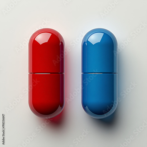 Red pill or blue pill, the choice is yours, between truth and illusion, belief and reality, truth and lie, right and wrong, left and right