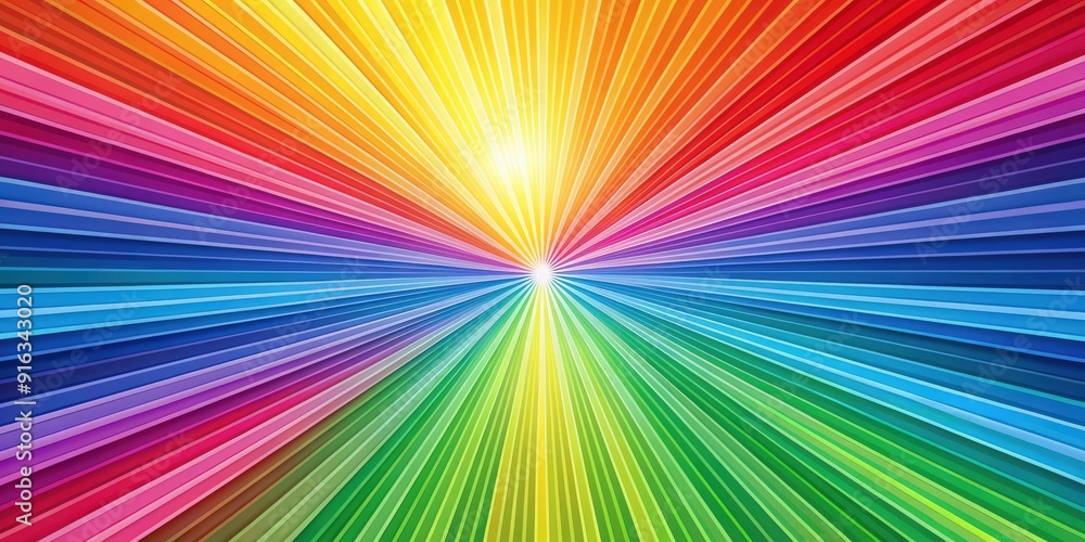 Vibrant and colorful rainbow radial lines converging towards the center, rainbow, radial, lines, colorful, vibrant, converging Vibrant and colorful rainbow radial lines converging towards the center, rainbow, radial, lines, colorful, vibrant, converging