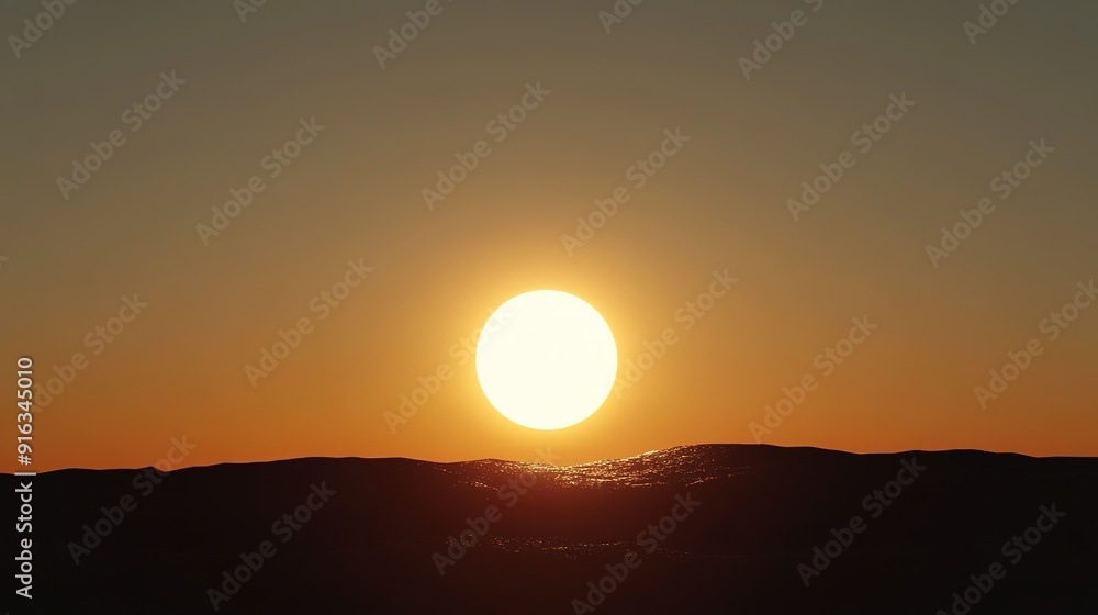Realistic Depiction of the Sun with Detailed Surface and Fiery Solar Flares Realistic Depiction of the Sun with Detailed Surface and Fiery Solar Flares