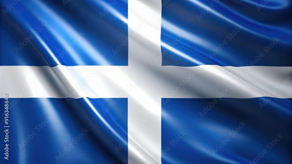 Blue and white flag with a white diagonal cross, Scottish, Scotland, flag, cross, St. Andrew's Cross, blue Blue and white flag with a white diagonal cross, Scottish, Scotland, flag, cross, St. Andrew's Cross, blue