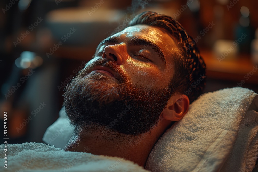 Showcase of Confidence: Bearded Man Celebrating World Beard Day with Versatile Beard Styles Showcase of Confidence: Bearded Man Celebrating World Beard Day with Versatile Beard Styles
