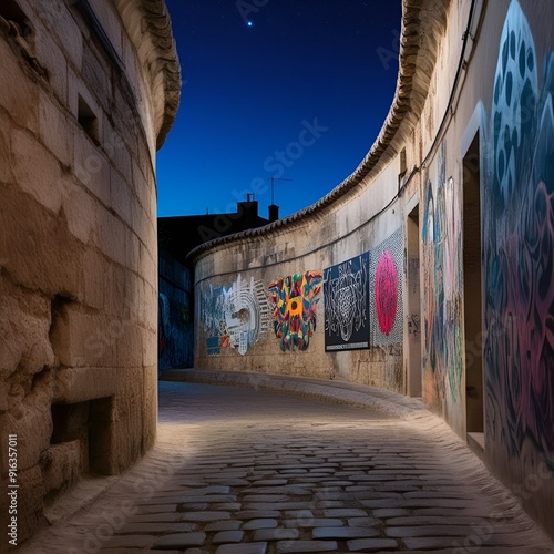 street in the city
