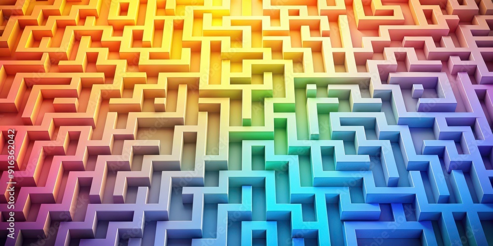 maze with a gradient of warm to cool colors, maze,gradient, warm, cool, colors, design, abstract, pattern, texture maze with a gradient of warm to cool colors, maze,gradient, warm, cool, colors, design, abstract, pattern, texture