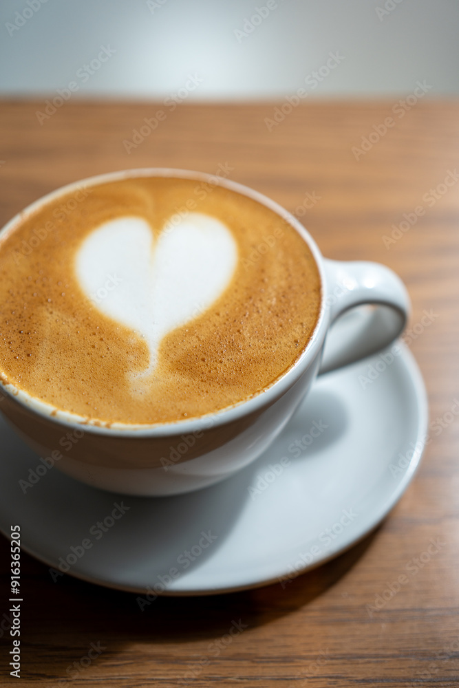 This is a latte from a cafe in Kyoto. This is a latte from a cafe in Kyoto.