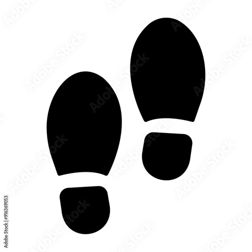 footprint Solid icon