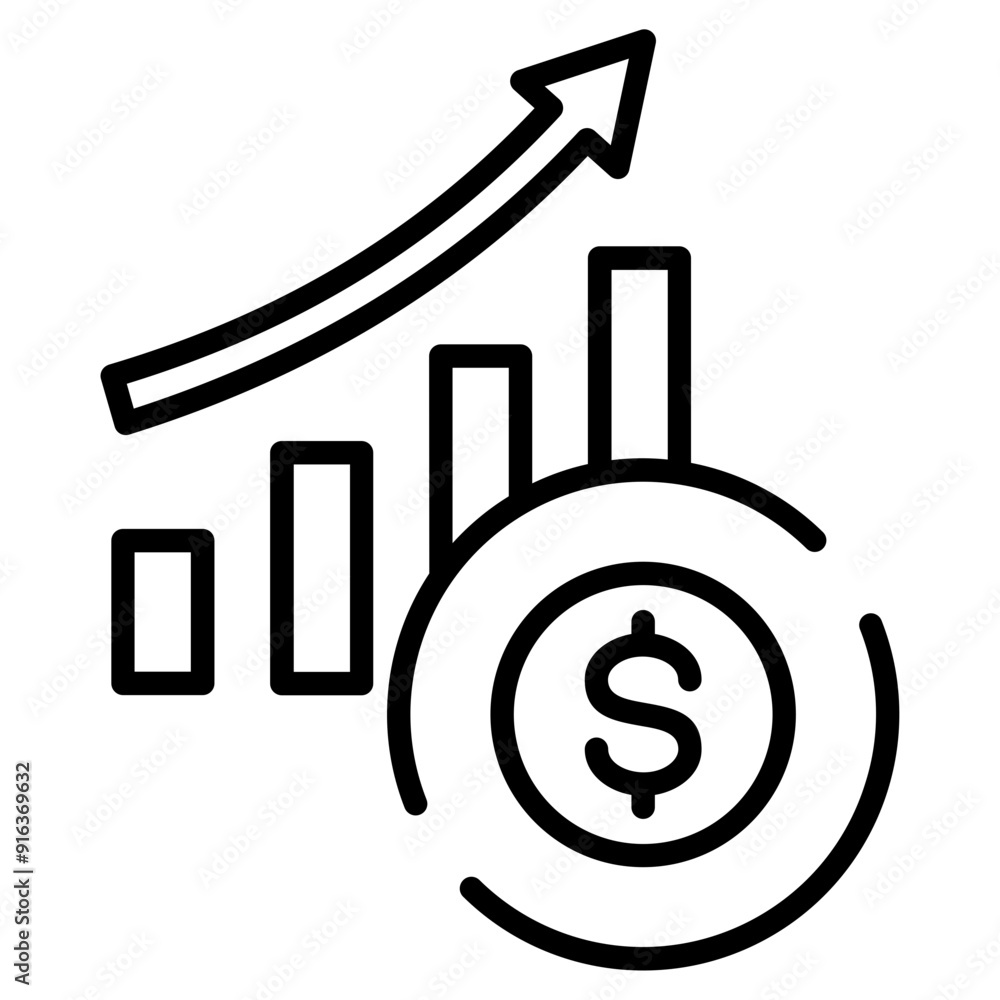 Economic Recovery Icon Economic Recovery Icon