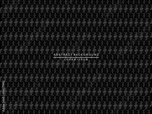 Black metal texture steel background. Luxurious steel ornament. Wire abstract background.