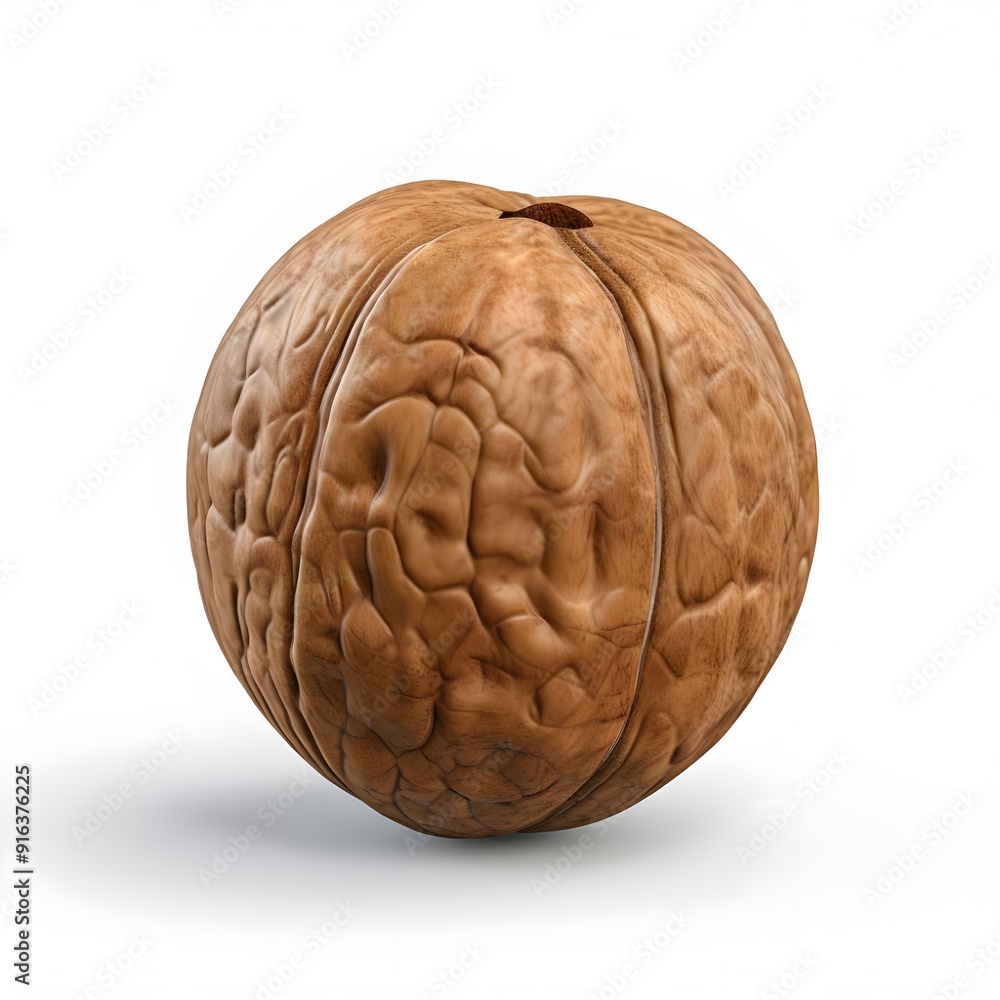 Obraz premium walnut isolated on white background,