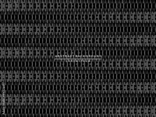 Black metal texture steel background. Luxurious steel ornament. Wire abstract background.