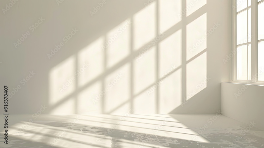 Obraz premium Realistic and minimalist blurred natural light