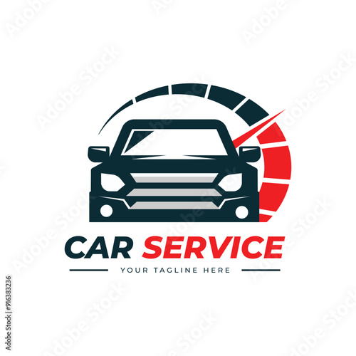 Car Service Logo Template Vector Design