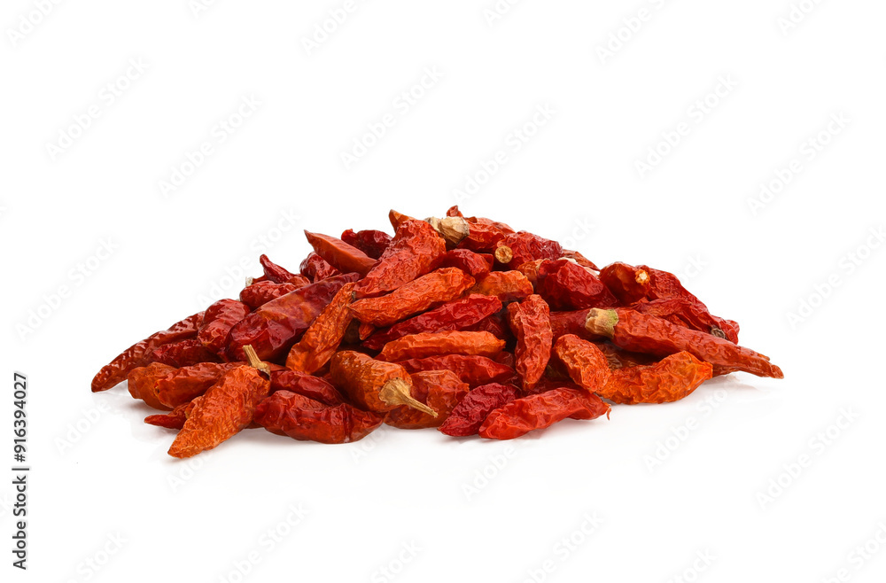 Dried red Karen chili is traditional Asia chili (Prik Ka Reang) on transparen png. Dried red Karen chili is traditional Asia chili (Prik Ka Reang) on transparen png.