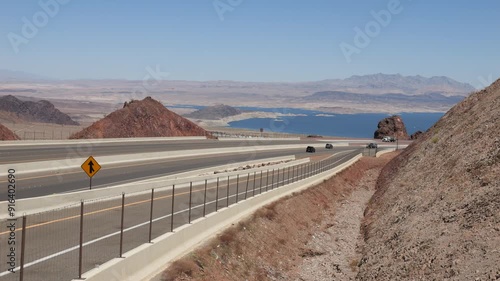 Lake Mead view from Nevada