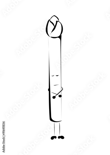 Lustiger Spargel