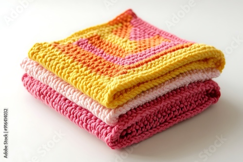 Bath towel. Isolated