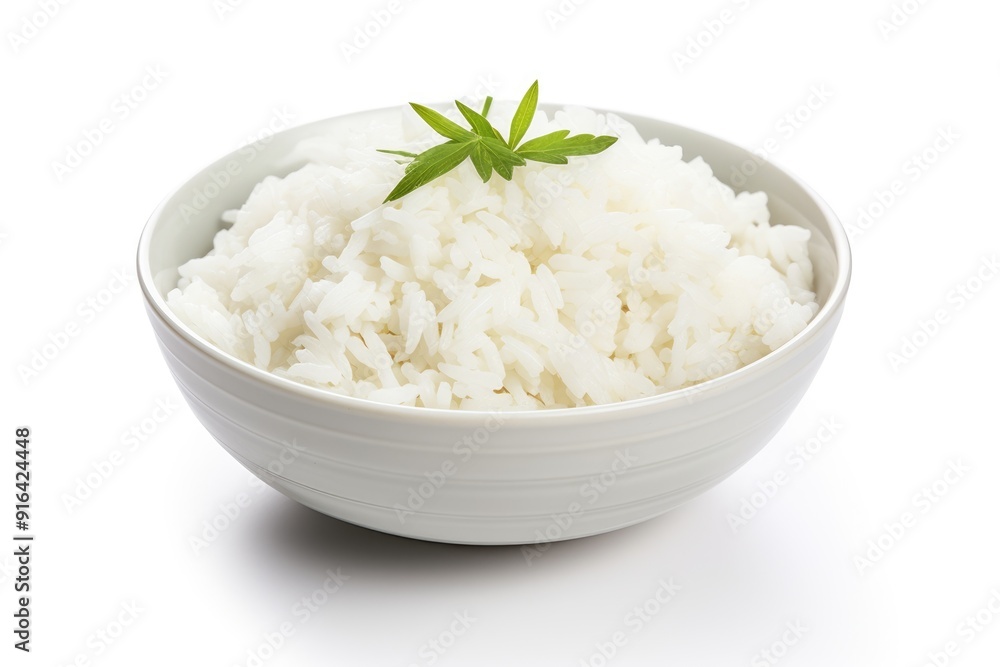 Rapid Rice Bowl , white background. Rapid Rice Bowl , white background.