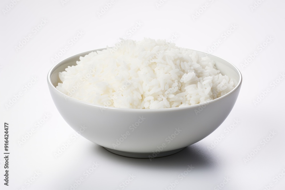 Rapid Rice Bowl , white background. Rapid Rice Bowl , white background.