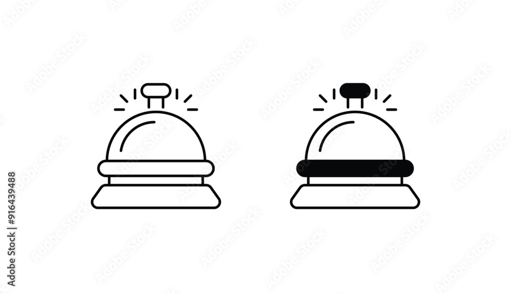 Bell icon design with white background stock illustration Bell icon design with white background stock illustration