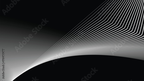 Black grey abstract background vector image for backdrop or presentation