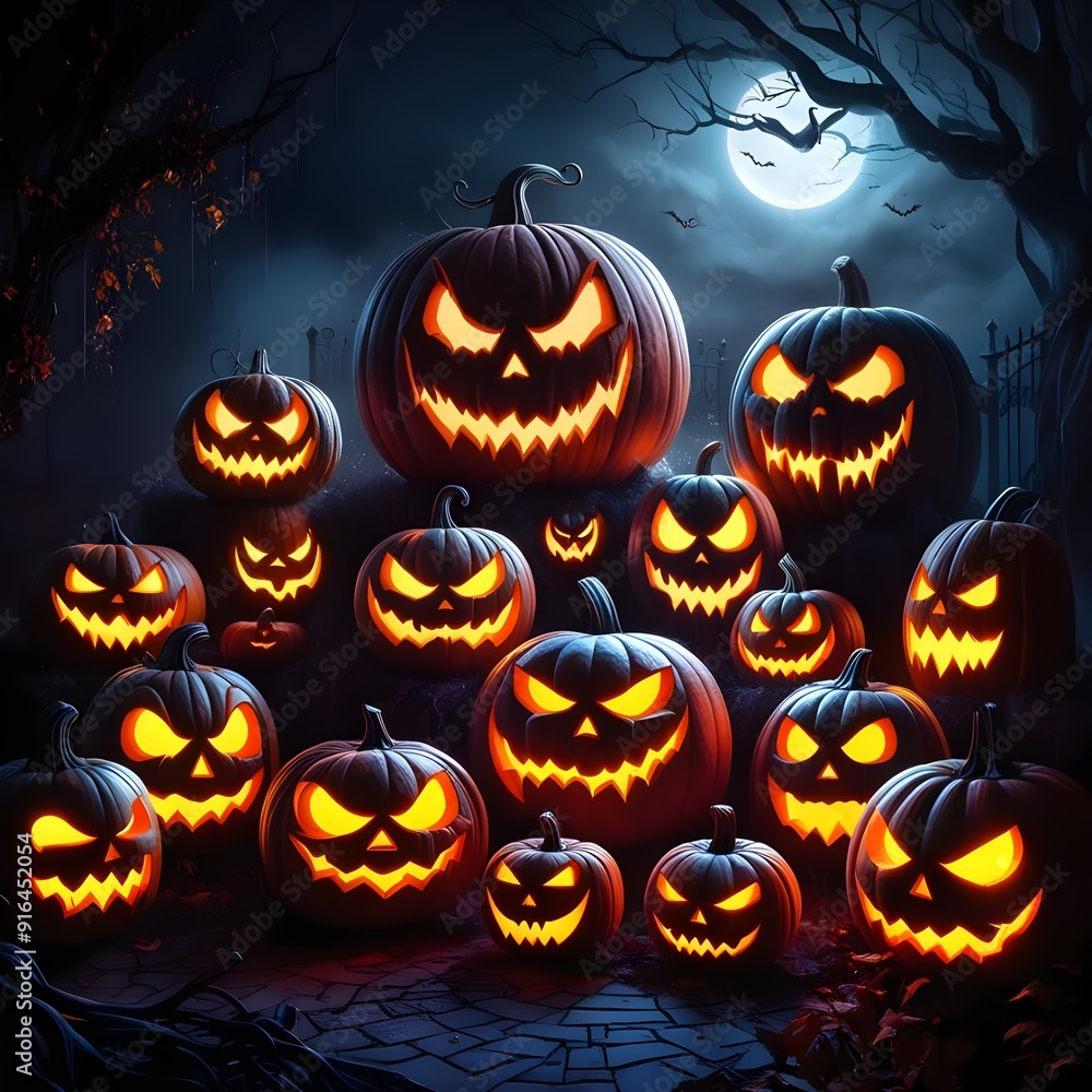 halloween background with pumpkin halloween background with pumpkin