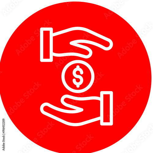 Corruption Vector Line White Circle Red