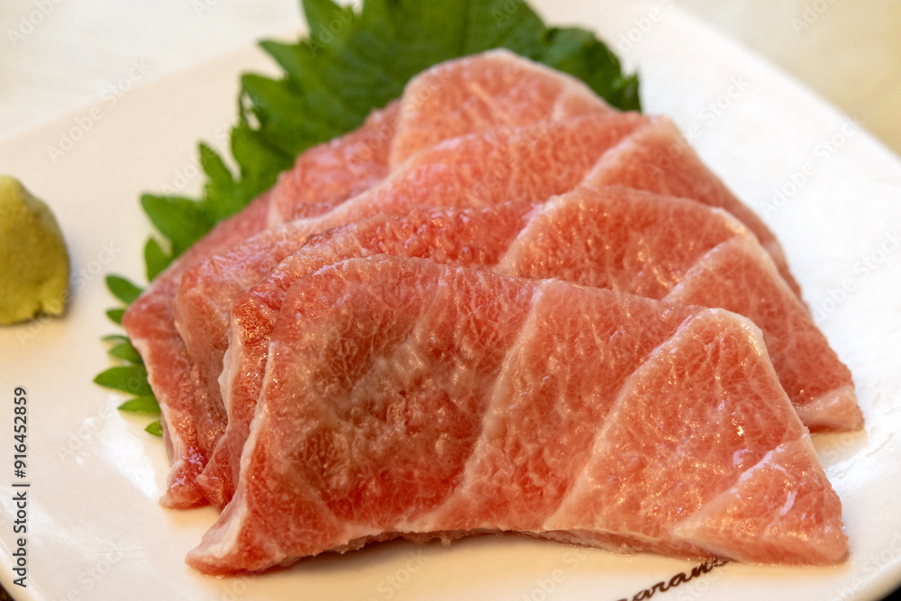 High grade fatty tuna fillet otoro High grade fatty tuna fillet otoro