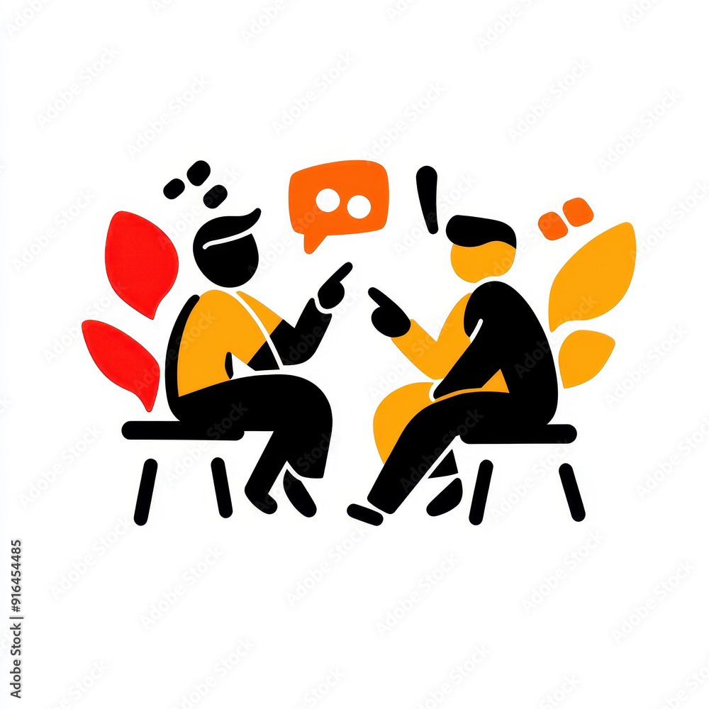 A sleek vector icon representing a dynamic communications team, capturing the essence of teamwork and connection. A sleek vector icon representing a dynamic communications team, capturing the essence of teamwork and connection.