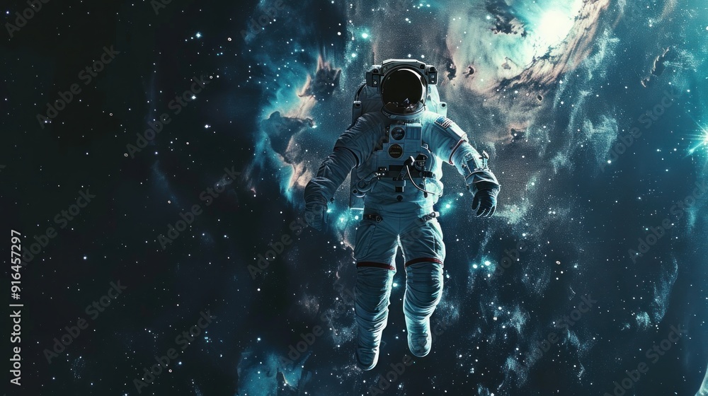 Fototapeta premium Astronaut in Space