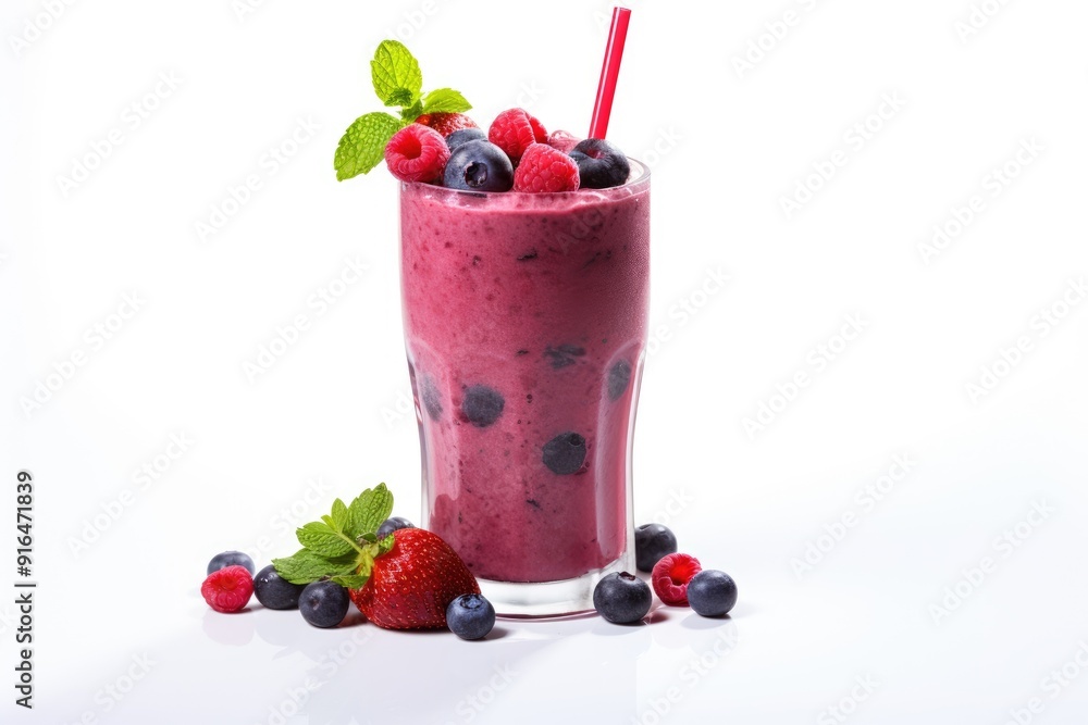 Snappy Smoothie , white background. Snappy Smoothie , white background.