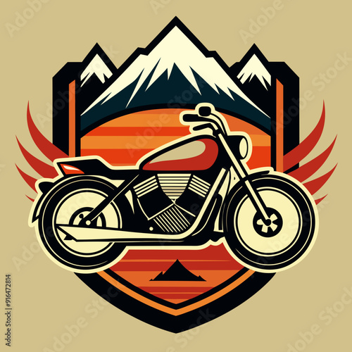 motor viajes vector illustration