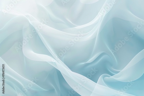 Abstract Blue Fabric Texture