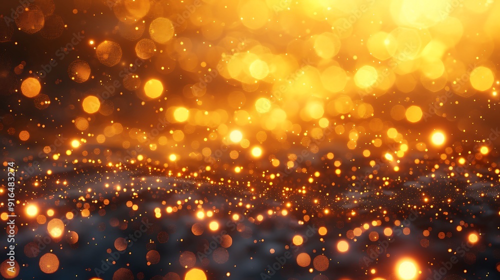 A background of bokeh lights texture, out-of-focus light dots in warm golden hues, dreamy and soft look, hd quality, natural look. --ar 16:9 --v 6.0 --s 250 --style raw A background of bokeh lights texture, out-of-focus light dots in warm golden hues, dreamy and soft look, hd quality, natural look. --ar 16:9 --v 6.0 --s 250 --style raw