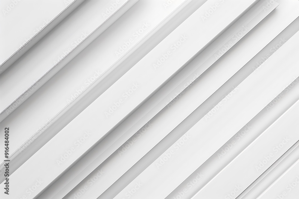 Abstract White Geometric Stripes Abstract White Geometric Stripes