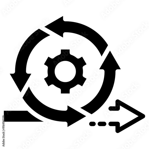 Agile Icon For Design Element