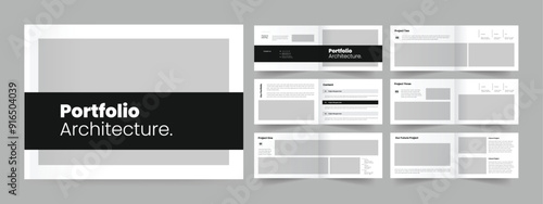 portfolio architecture template architecture portfolio design