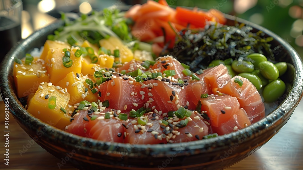 Delicious Poke Bowl Delicious Poke Bowl
