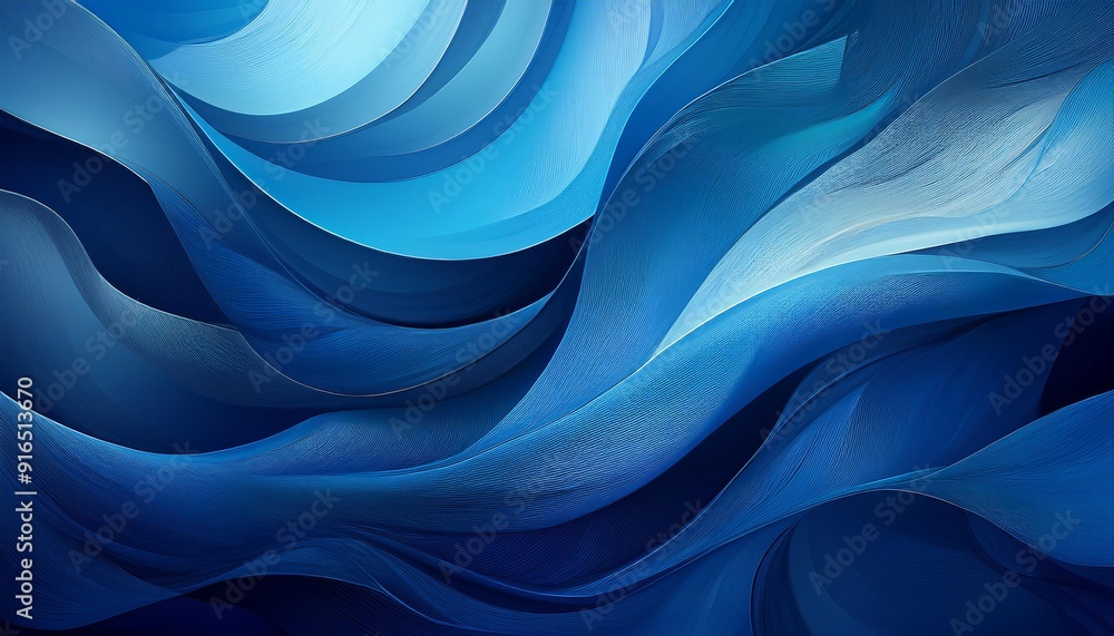 Obraz premium wave, texture, wallpaper, abstract background, pattern, water, fabric, satin, artistic, curves, smooth, bokeh