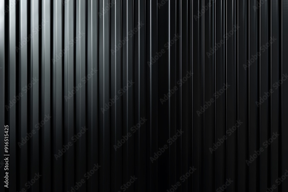 Abstract Black Corrugated Metal Texture Abstract Black Corrugated Metal Texture
