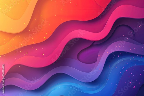 A vibrant and colorful background showcasing a burst of bright hues and dynamic patterns for a lively visual experience