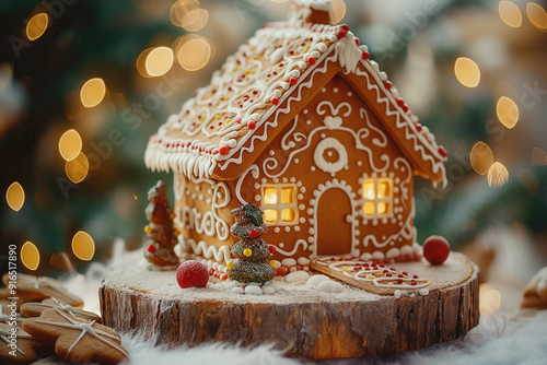Christmas gingerbread house