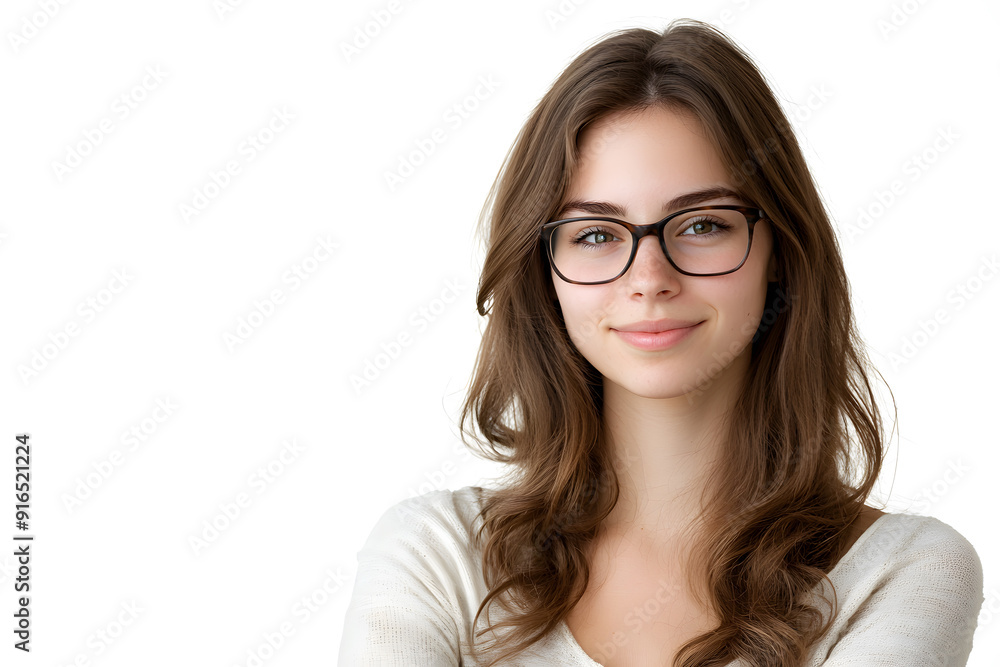 Beautiful young woman with clean fresh skin on white background. Face care, Facial treatment concept Beautiful young woman with clean fresh skin on white background. Face care, Facial treatment concept