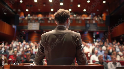 Public Speaking Events: Live presentations covering various topics, usually held at conferences, seminars, and workshops, aimed at sharing knowledge and fostering discussions. 