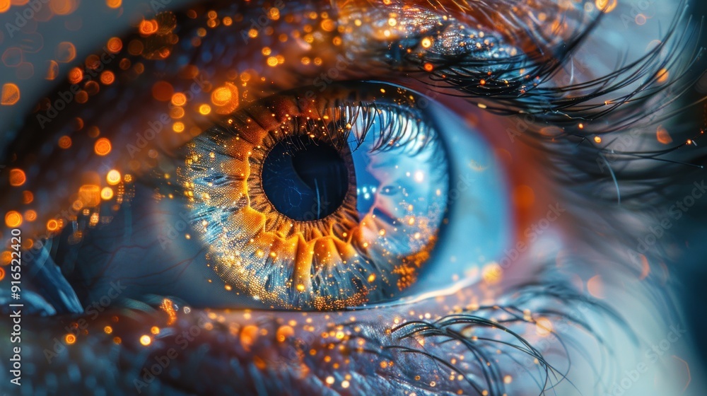 A Close Up of a Human Eye A Close Up of a Human Eye