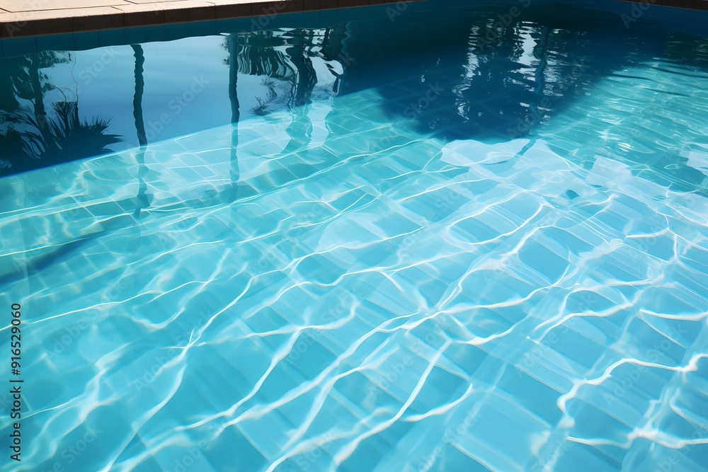 Obraz premium swimming pool water